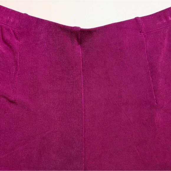 Chicos Travelers Pants No Tummy Petite Fuschia Chicos Size 1P US 8 Petite / MP - Picture 6 of 7